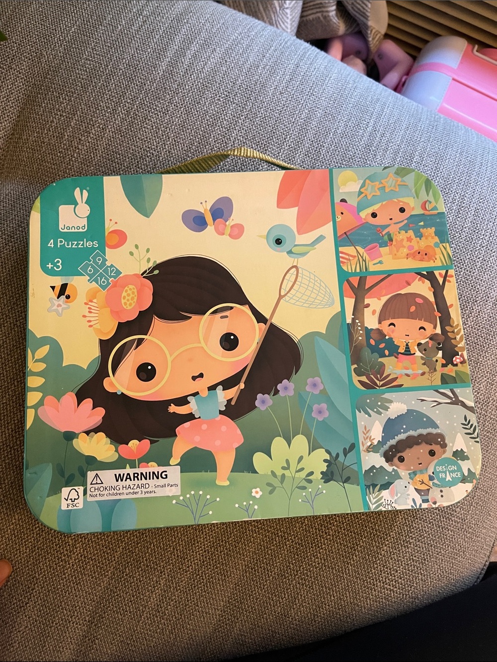 Janod- Kids Puzzles- The Four Seasons